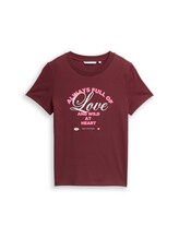 Nicht ausgewählt, T-Shirt aus Baumwolle von , rot