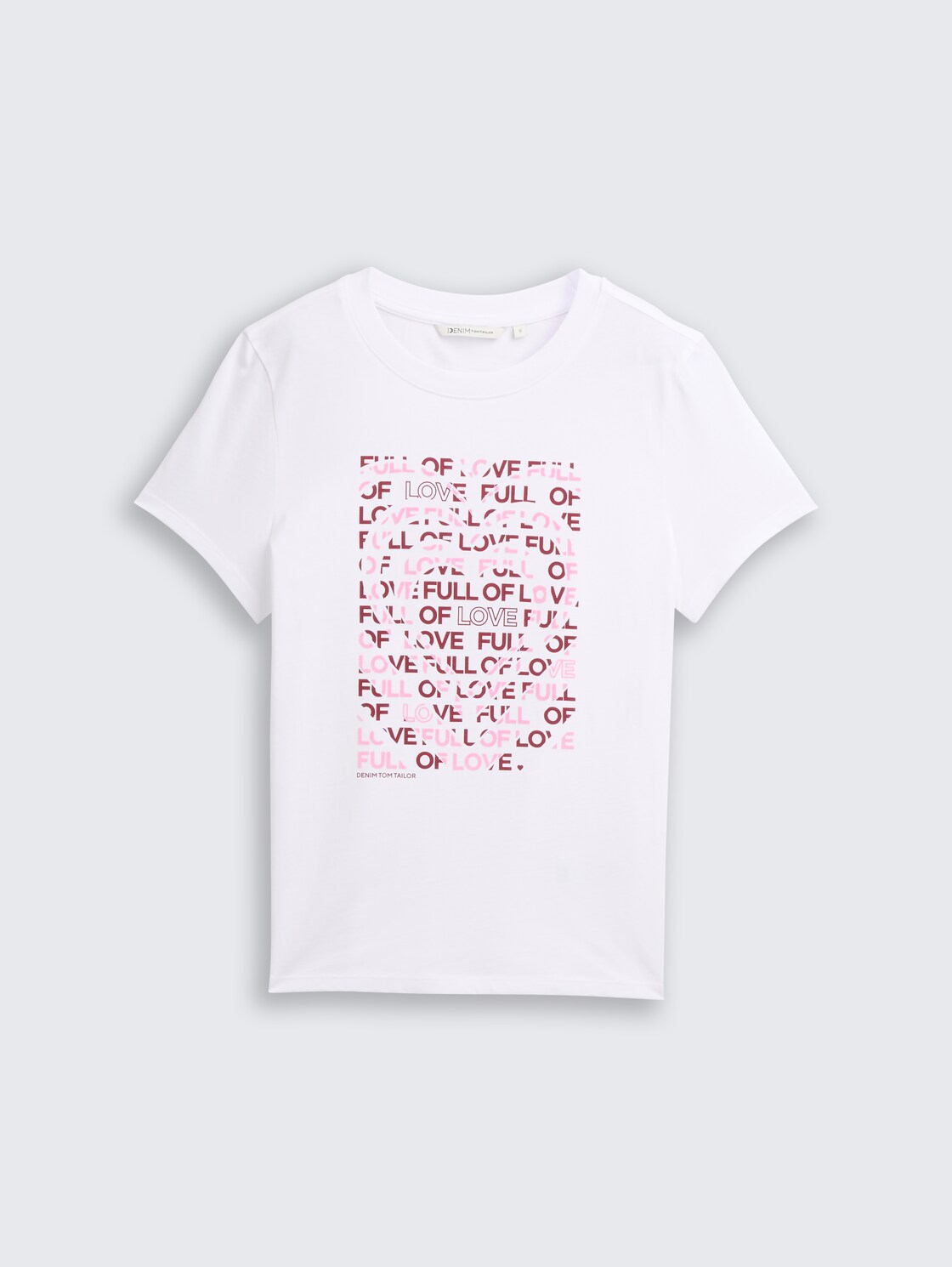 T-Shirt aus Baumwolle - White - Vorder-Produkt-Ansicht