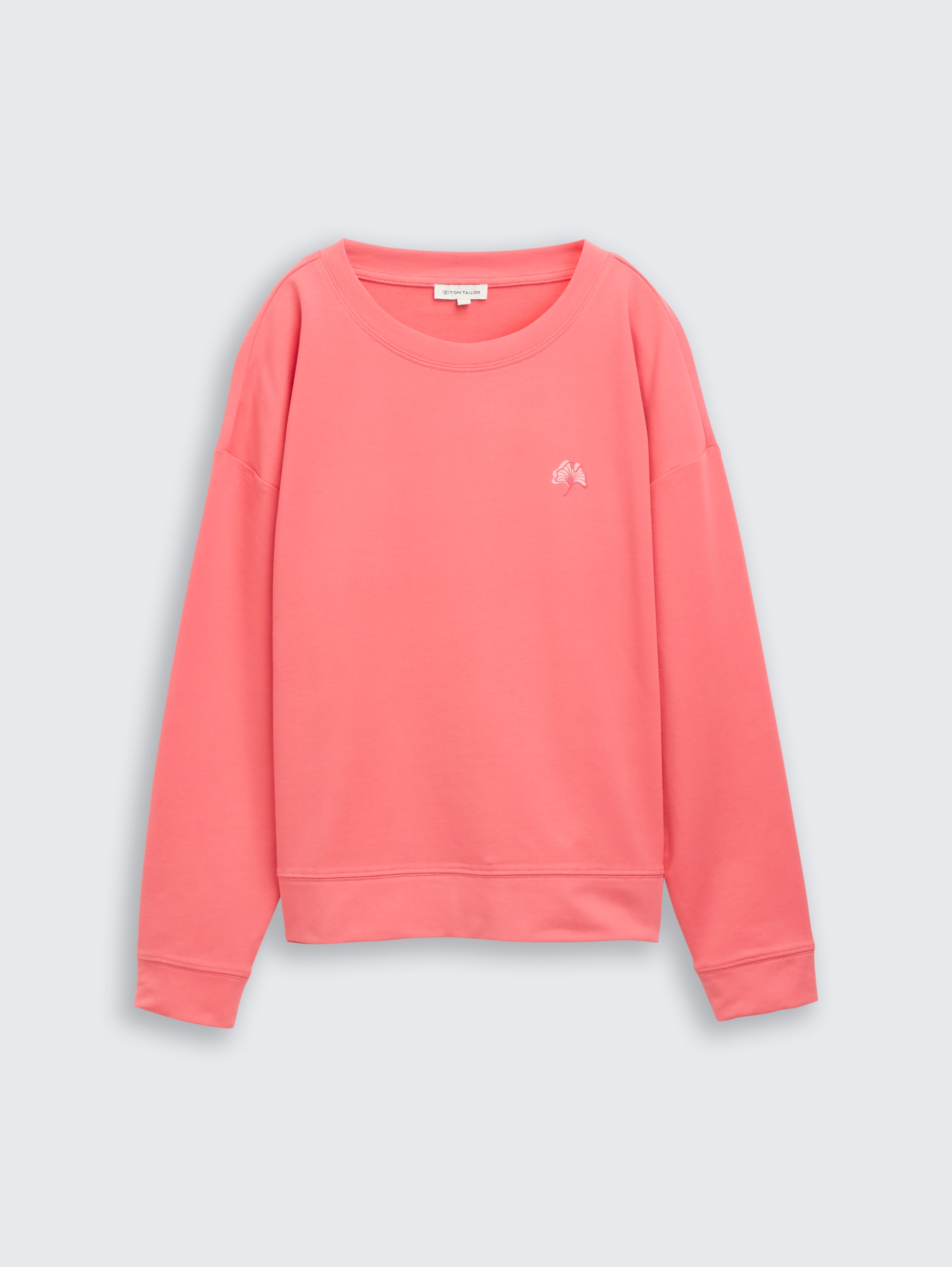 Sweatshirt mit Rückenprint - soft coral pink - Vorder-Produkt-Ansicht