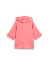 Nicht ausgewählt, Hoodie Sweatshirt aus Scuba von Tom Tailor, rosa