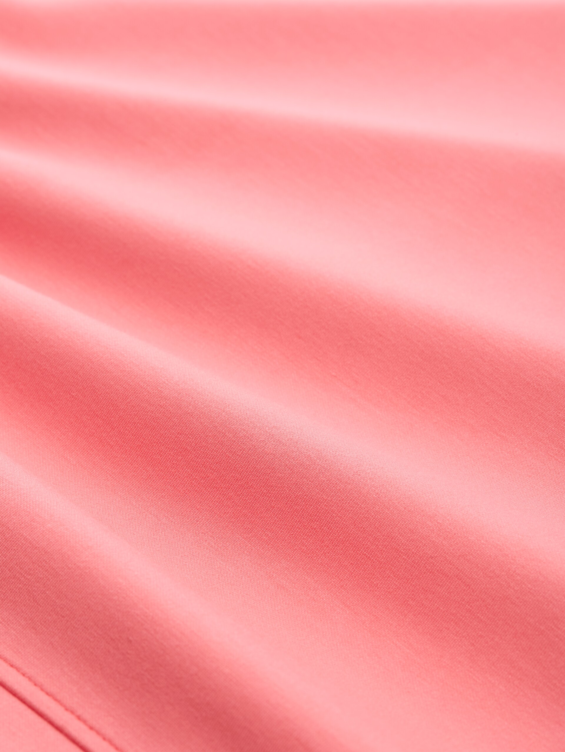 Hoodie Sweatshirt aus Scuba - soft coral pink - Material-Ansicht