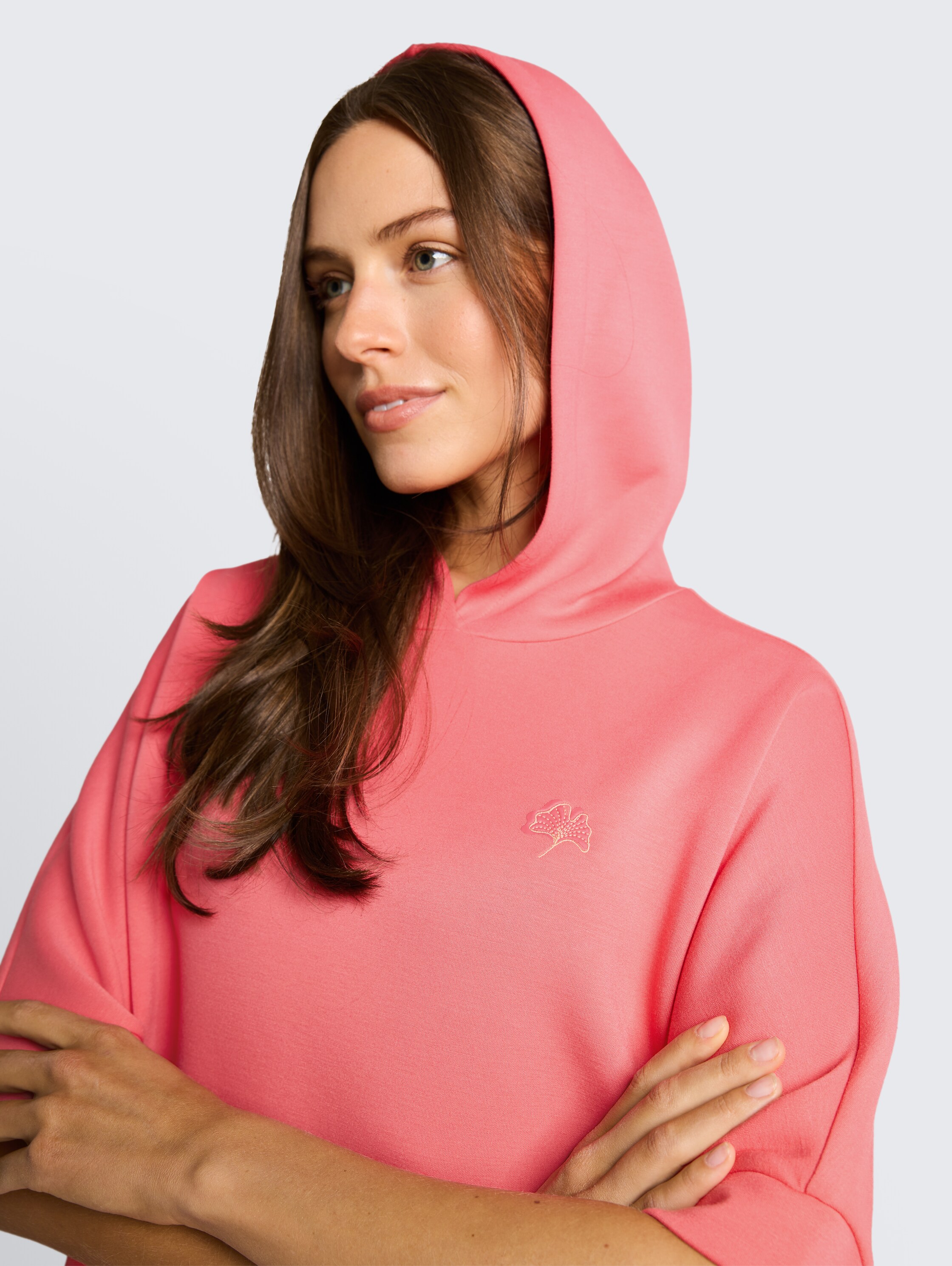 Hoodiesweatshirt van scuba - soft_coral_pink - 