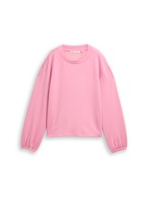 Nicht ausgewählt, Loose Fit Scuba Langarmshirt von , rosa