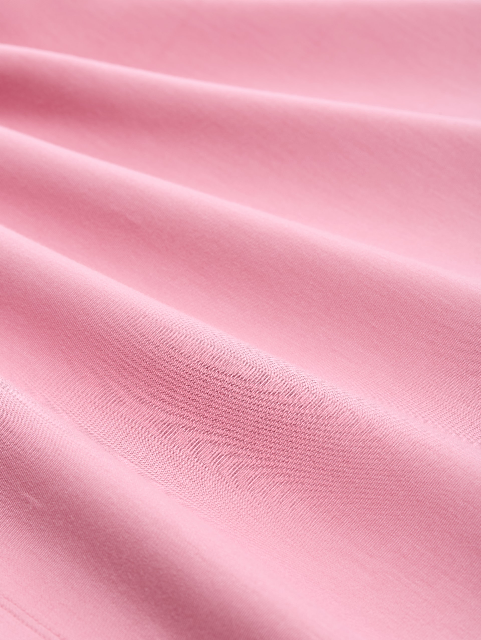 Loose Fit Scuba Langarmshirt - Soft Blush Rose - Material-Ansicht