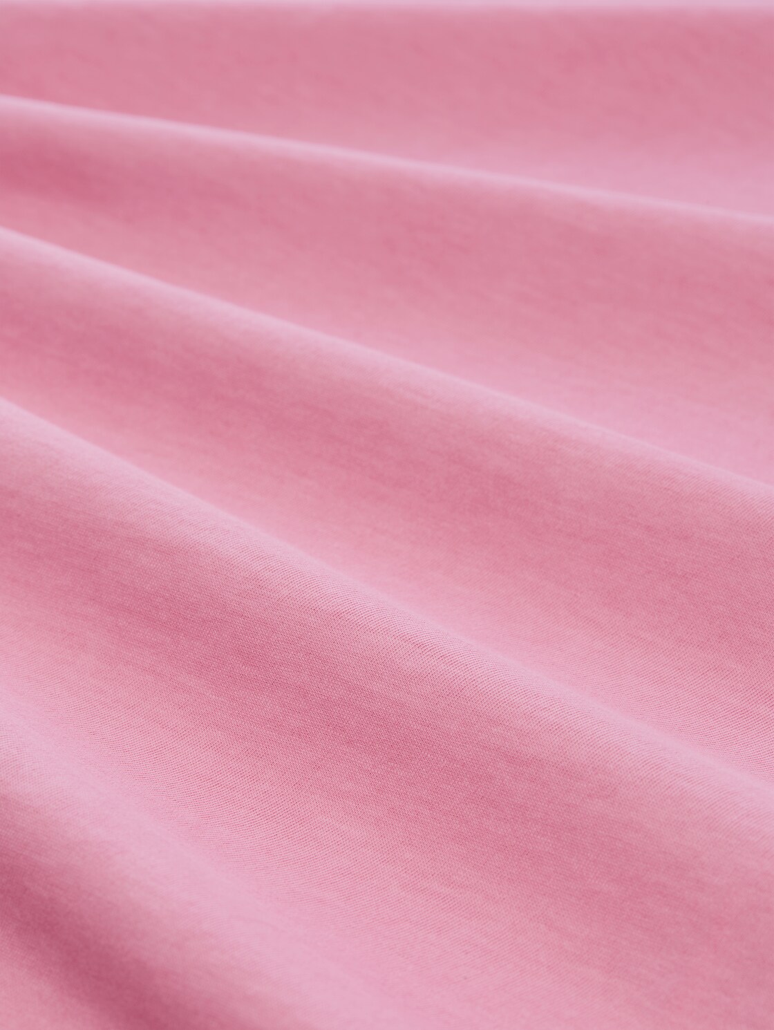 Boxy Fit T-Shirt mit Brusttasche - Soft Blush Rose - Material-Ansicht