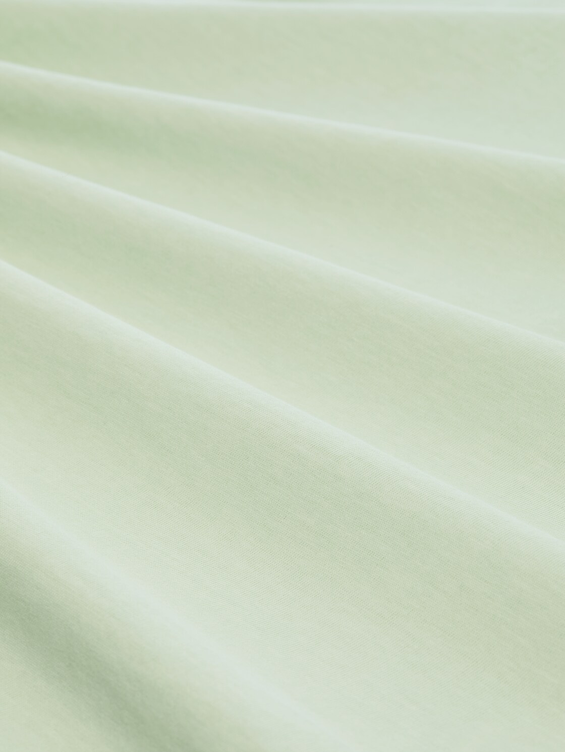 Boxy Fit T-Shirt mit Brusttasche - light matcha green - Material-Ansicht