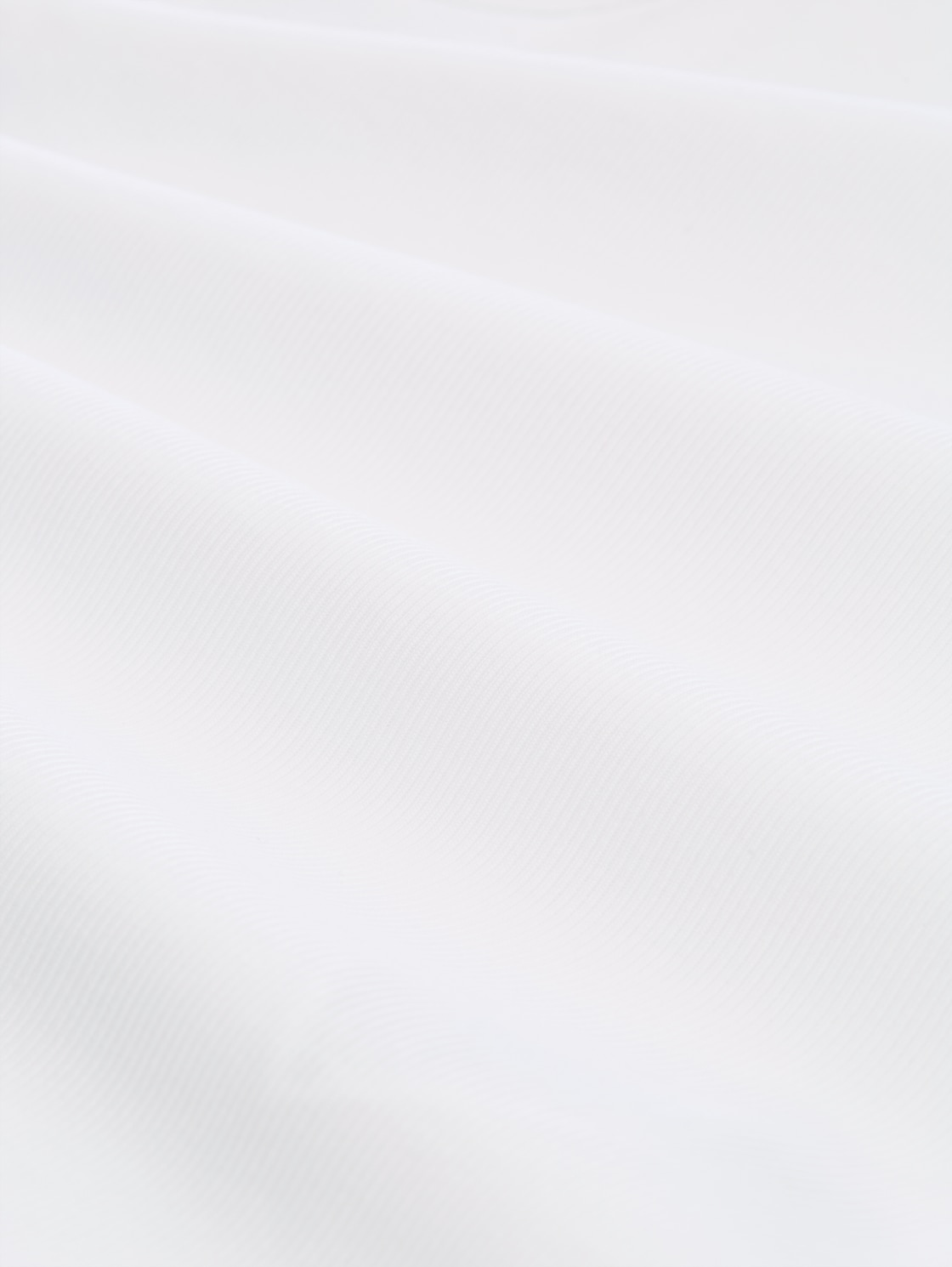 Slim Fit Top mit Rippstruktur - White - Material-Ansicht