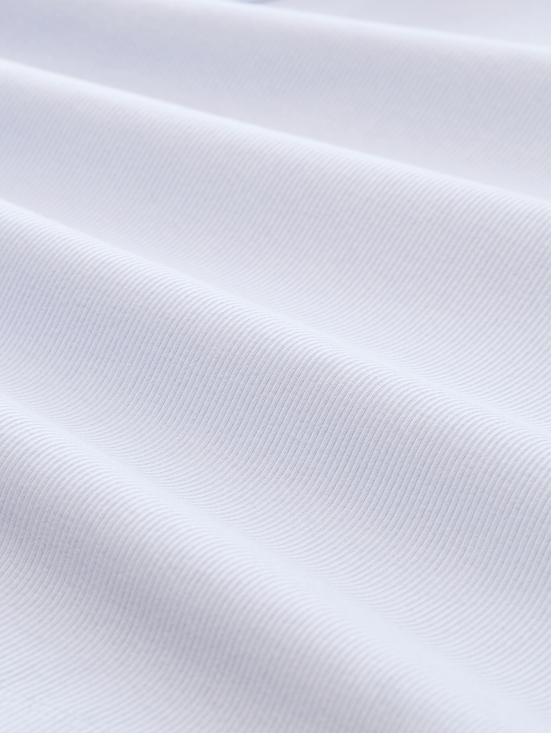 Slim Fit Top mit Rippstruktur - mountain sky blue - Material-Ansicht
