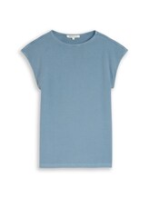 Nicht ausgewählt, Slim Fit T-Shirt mit Rippstruktur von , blau