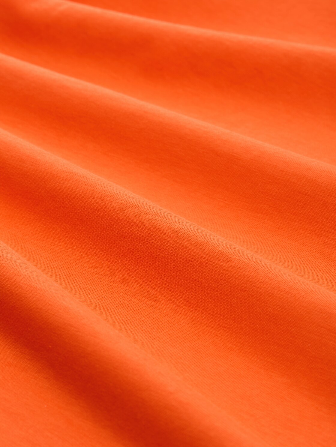 T-Shirt mit Print - Fiery Orange - Material-Ansicht