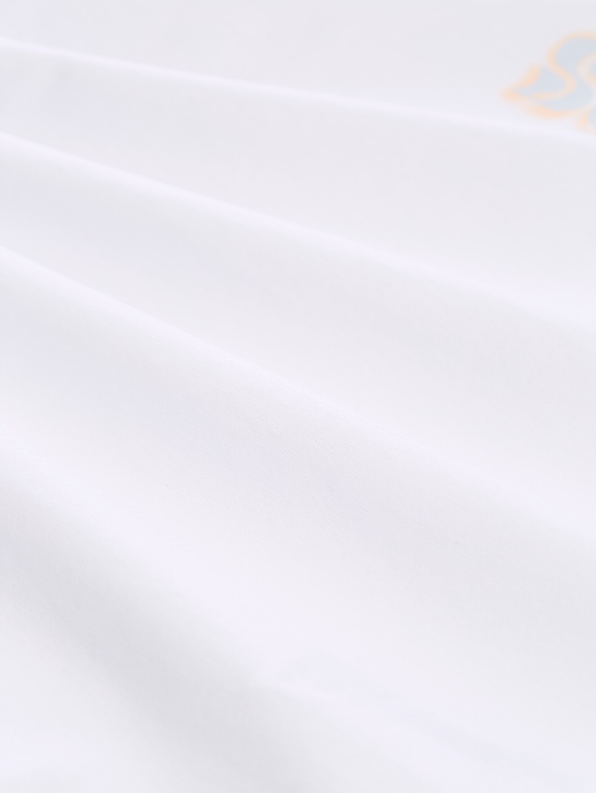 T-shirt met print - White - Materiaalweergave