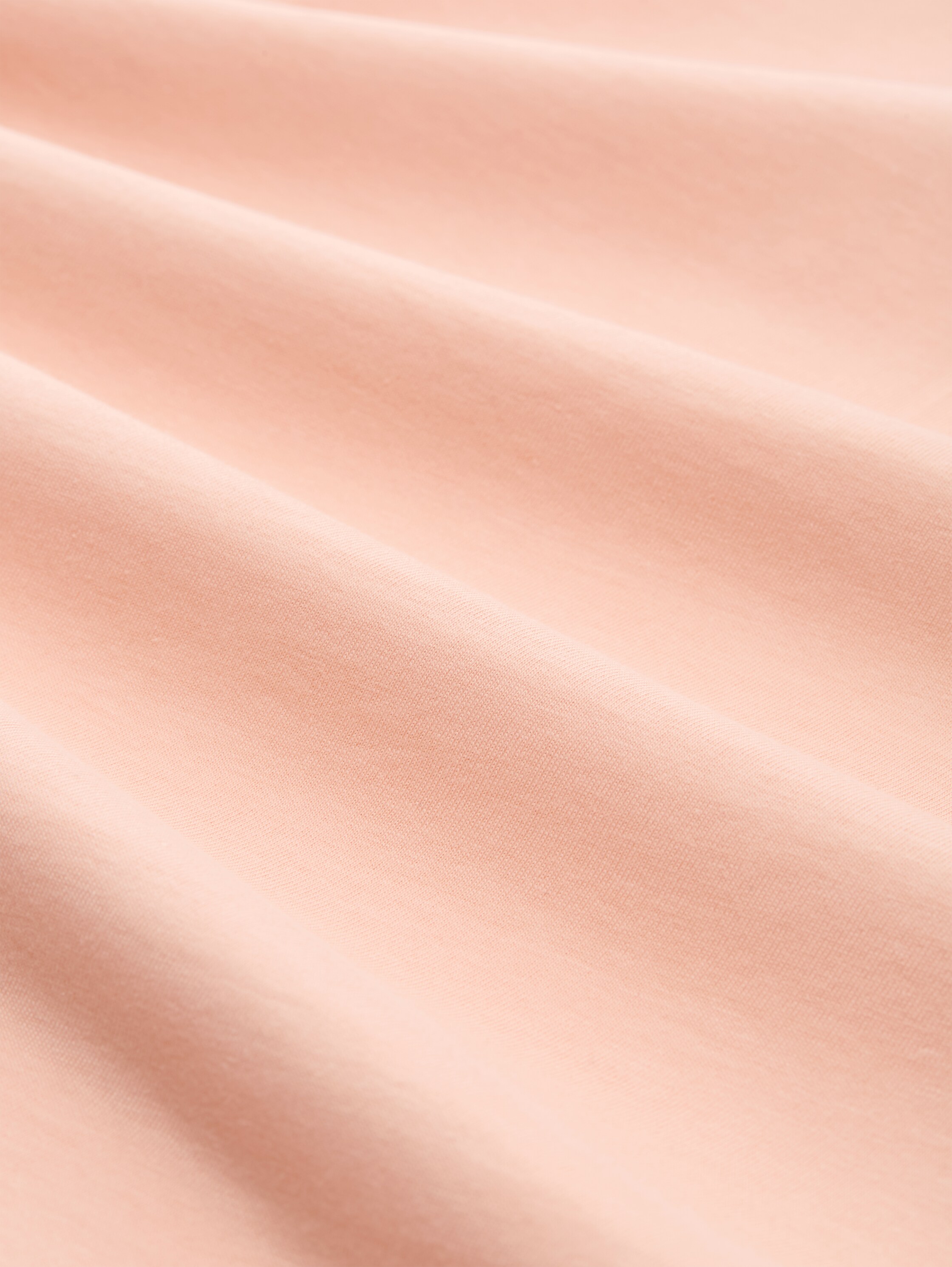 Loose fit T-shirt met borduursel - orange_parfait - 