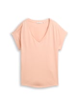 Nicht ausgewählt, T-Shirt mit V-Ausschnitt von Tom Tailor, 