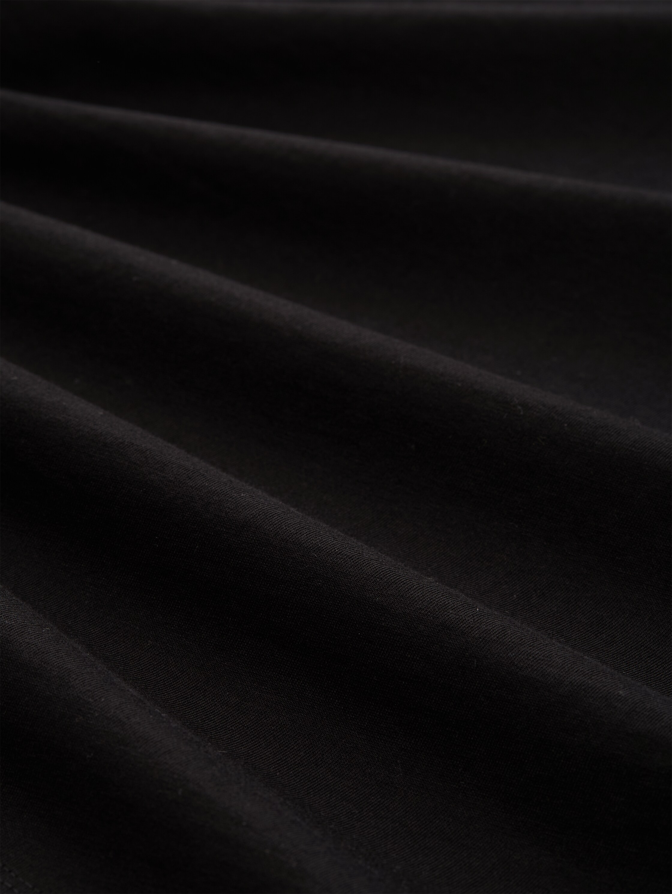 Loose fit T-shirt met opengewerkte borduursels - deep_black_1 - 