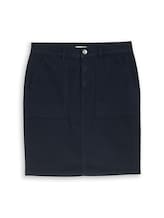 Ausgewählt, Jeansrock mit aufgesetzten Taschen von Tom Tailor, blau