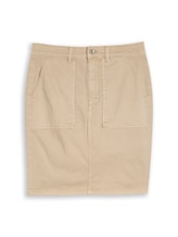 Nicht ausgewählt, Jeansrock mit aufgesetzten Taschen von Tom Tailor, braun