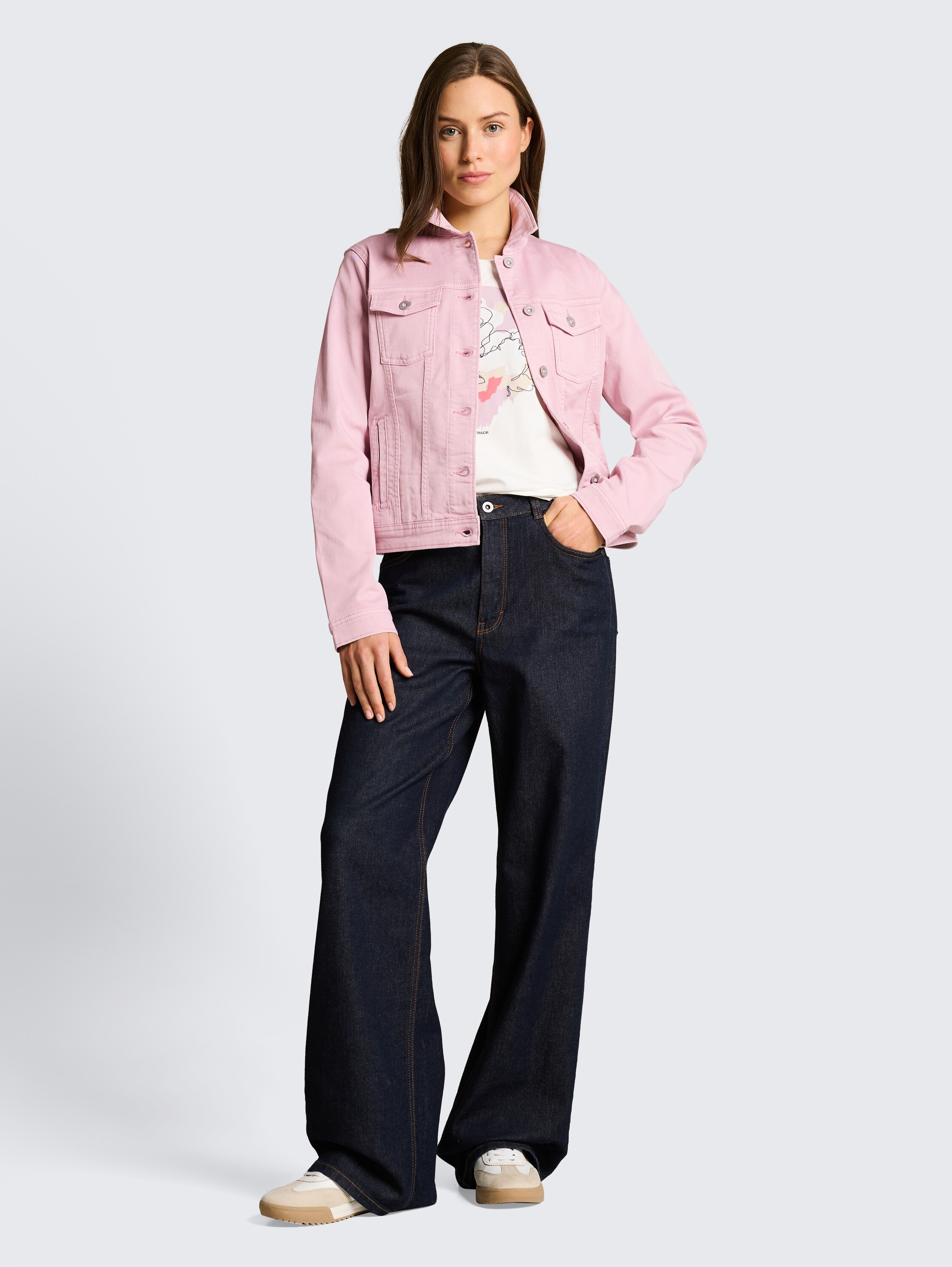 Spijkerjasje met steekzakken - light_elderberry - 