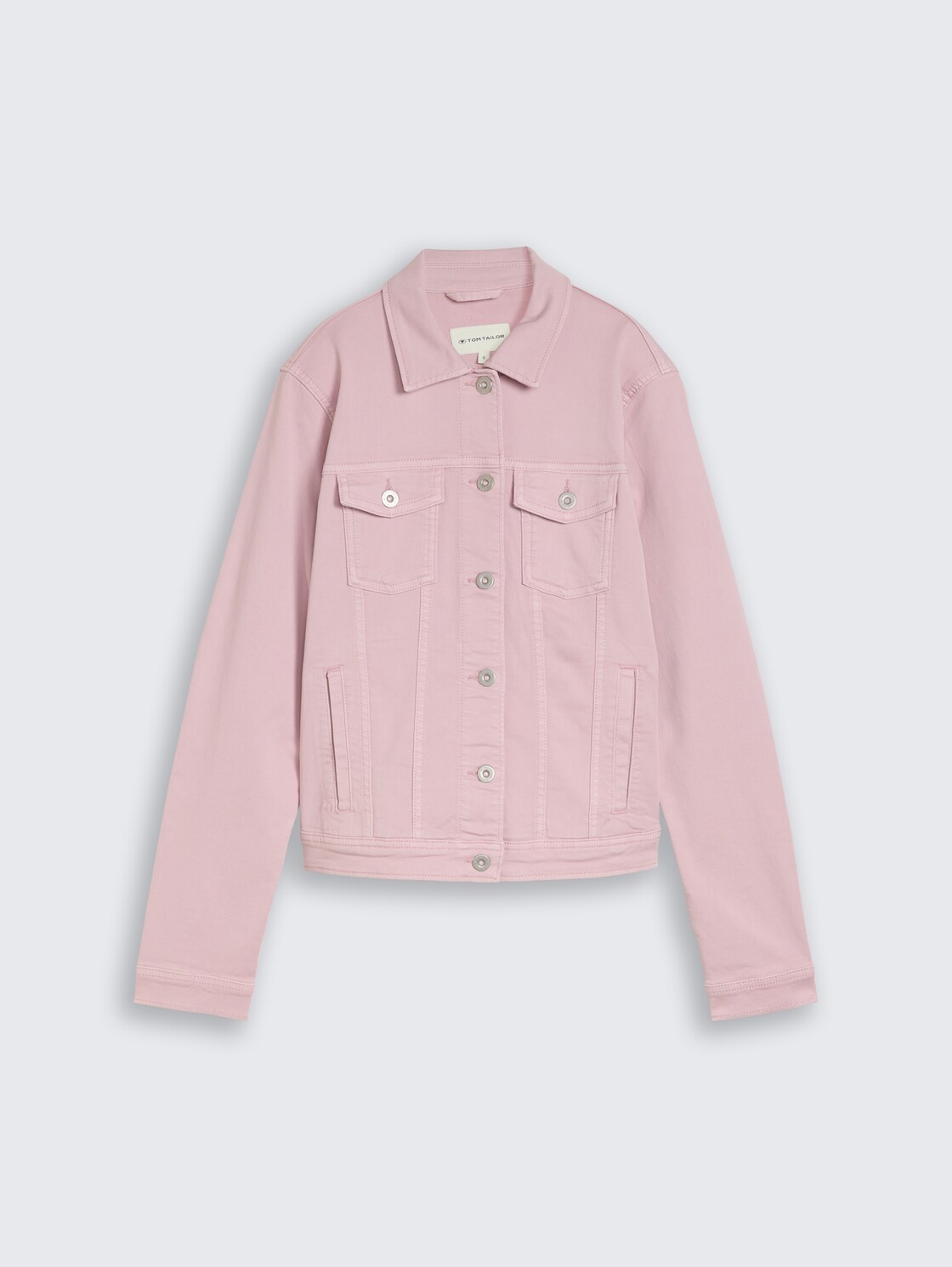 Jeansjacke mit Eingriffstaschen - light elderberry - Vorder-Produkt-Ansicht