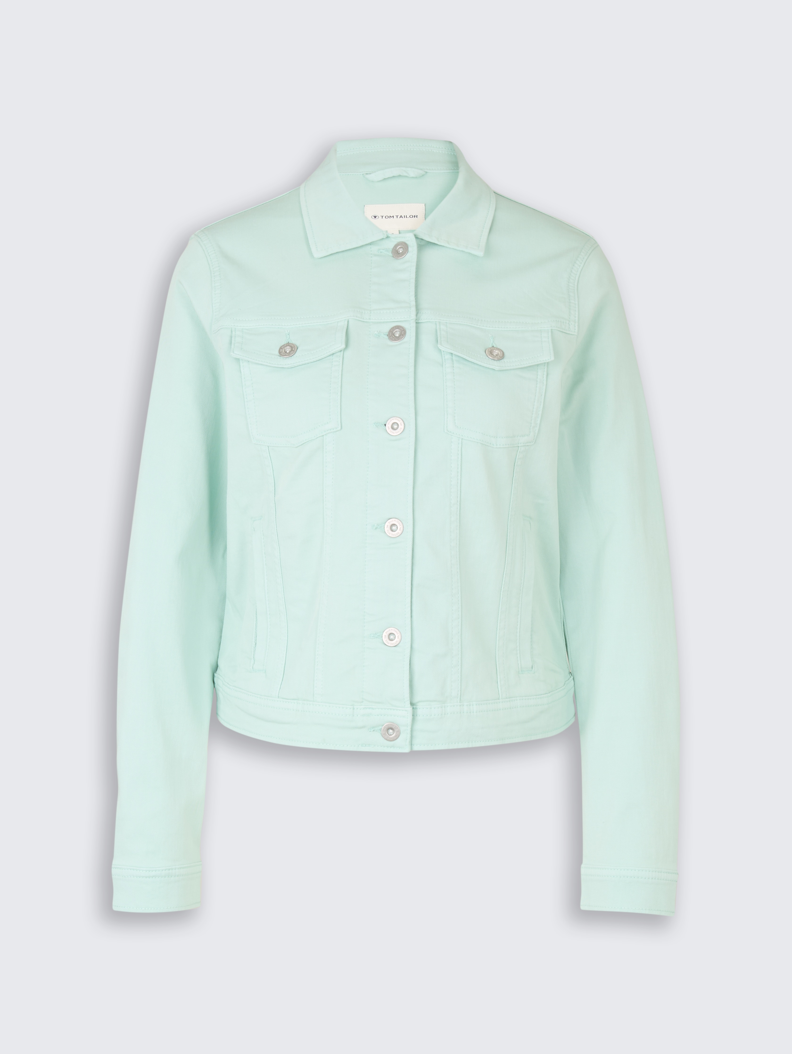 Jeansjacke mit Eingriffstaschen von Women, blue haze