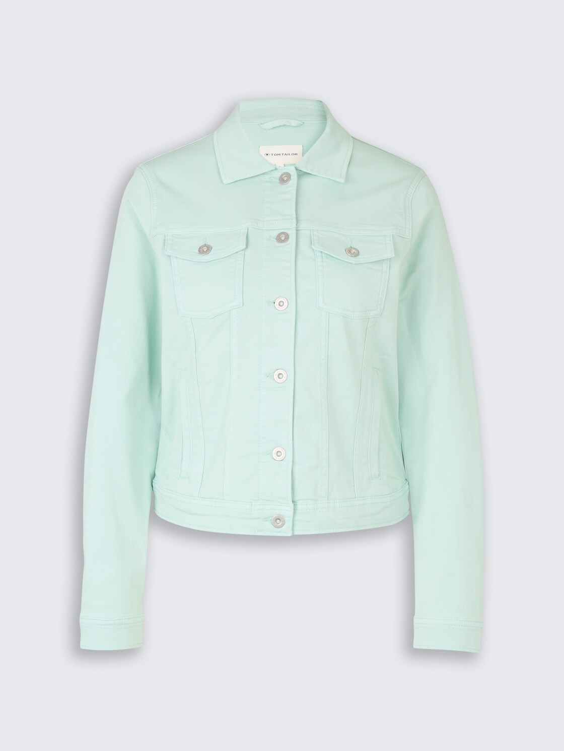 Jeansjacke mit Eingriffstaschen - blue haze - Vorder-Produkt-Ansicht