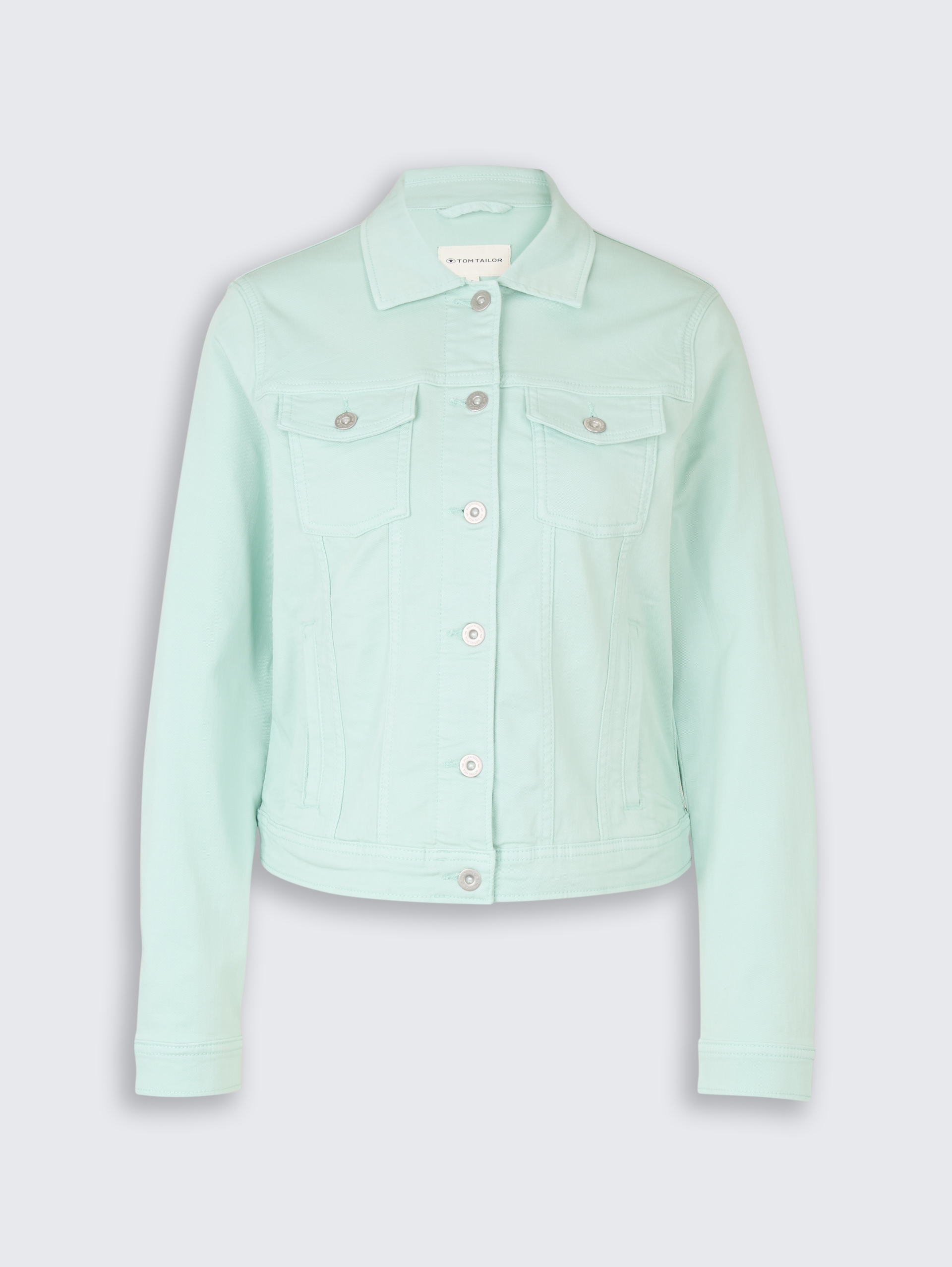 Jeansjacke mit Eingriffstaschen - blue haze - Vorder-Produkt-Ansicht