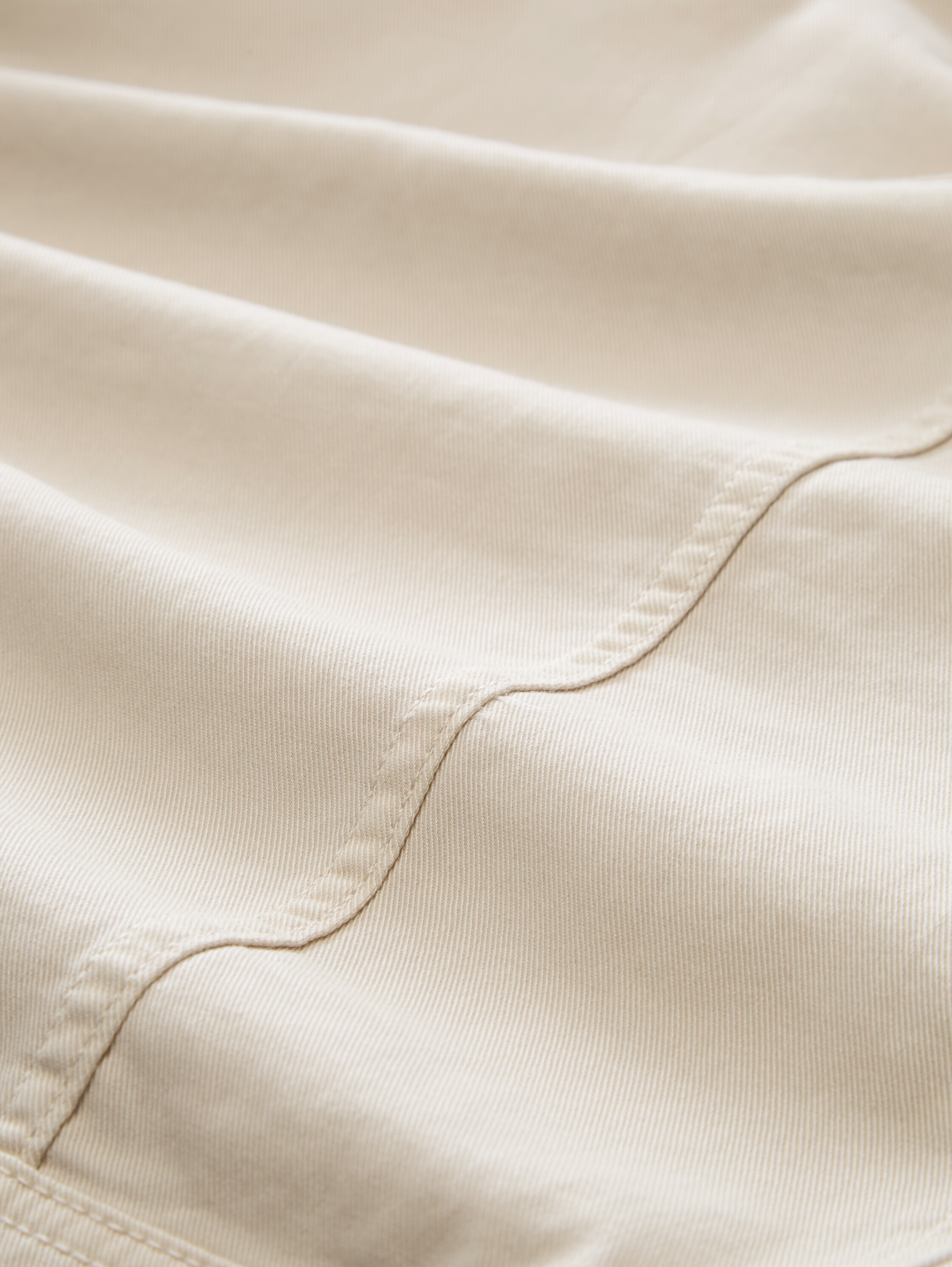 Jeansjasje met steekzakken - stone_sand_beige - 