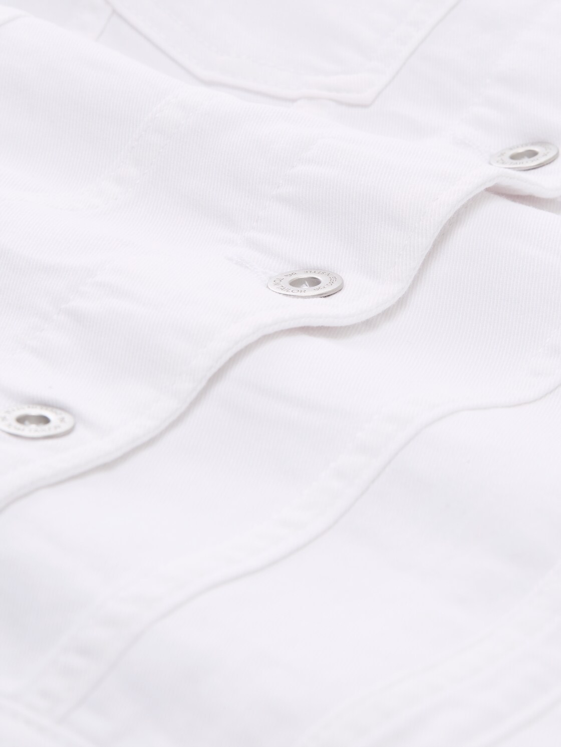 Jeansjacke mit Eingriffstaschen - bright white - Produkt-Detail-Ansicht