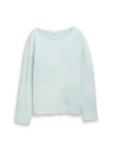 Nicht ausgewählt, Strickpullover aus Baumwolle von , blau