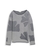 Ausgewählt, Strickpullover aus Baumwolle von Tom Tailor, braun