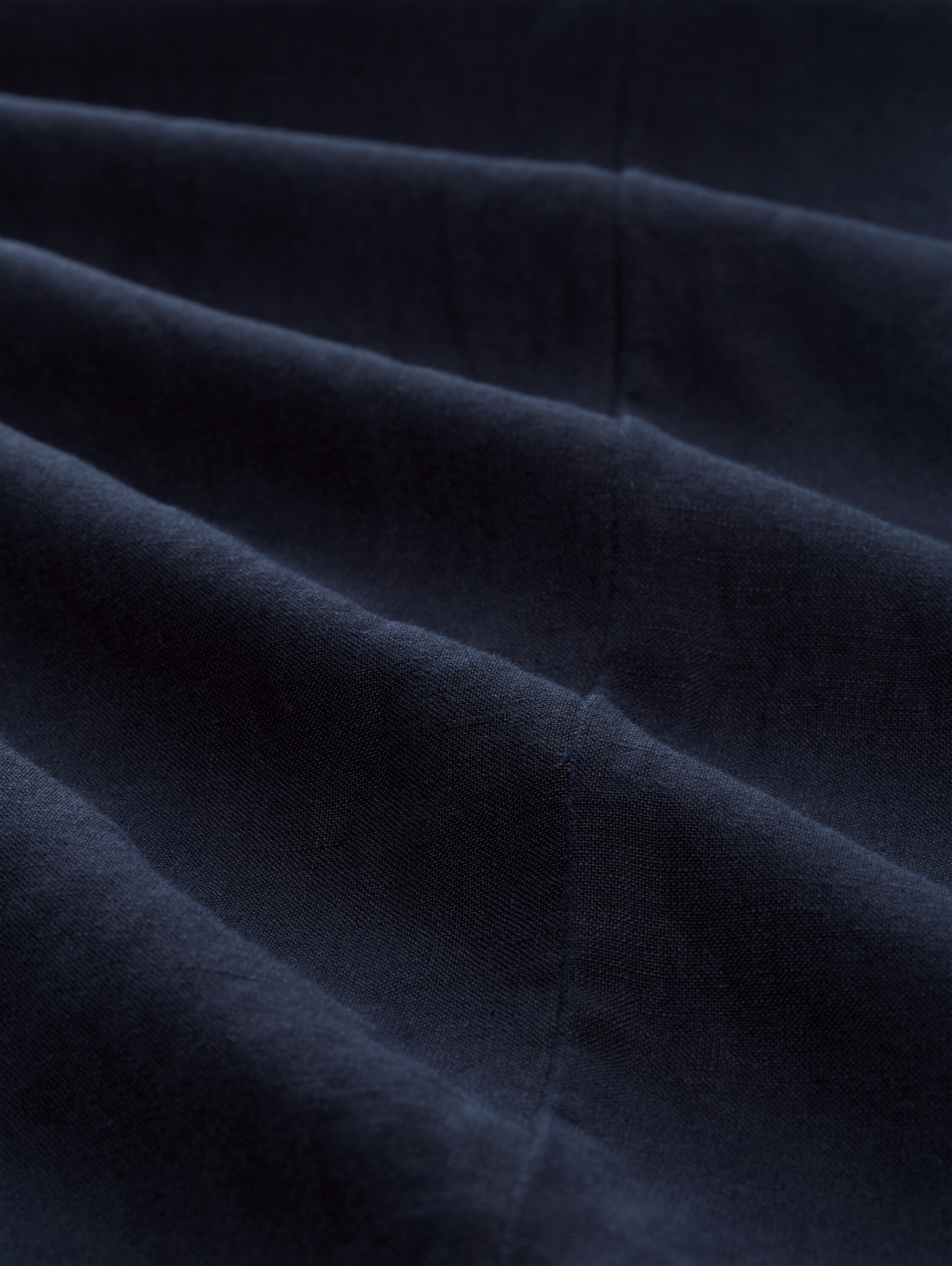 Loose fit broek met linnen - sky_captain_blue_1 - 