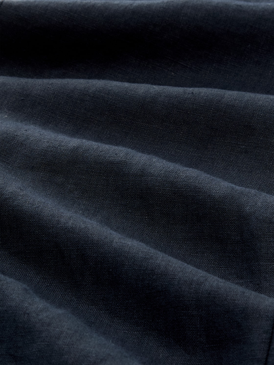 TTREGULAR Chino Hose aus Leinen - sky captain blue - Material-Ansicht