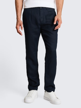 TTREGULAR Chino Hose aus Leinen von Men, sky captain blue