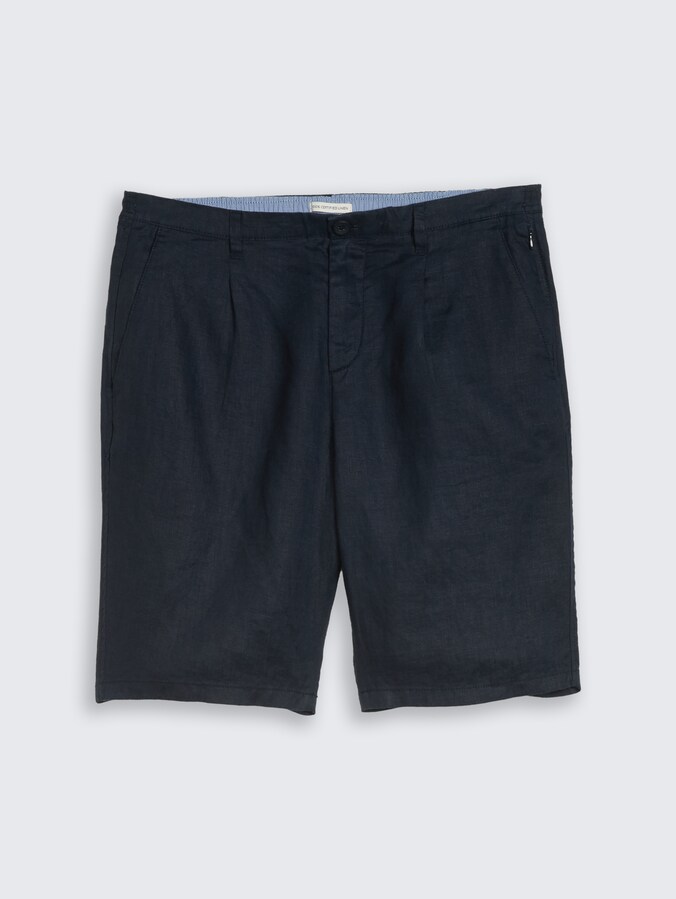 TTREGULAR Chino Shorts aus Leinen von Men, sky captain blue