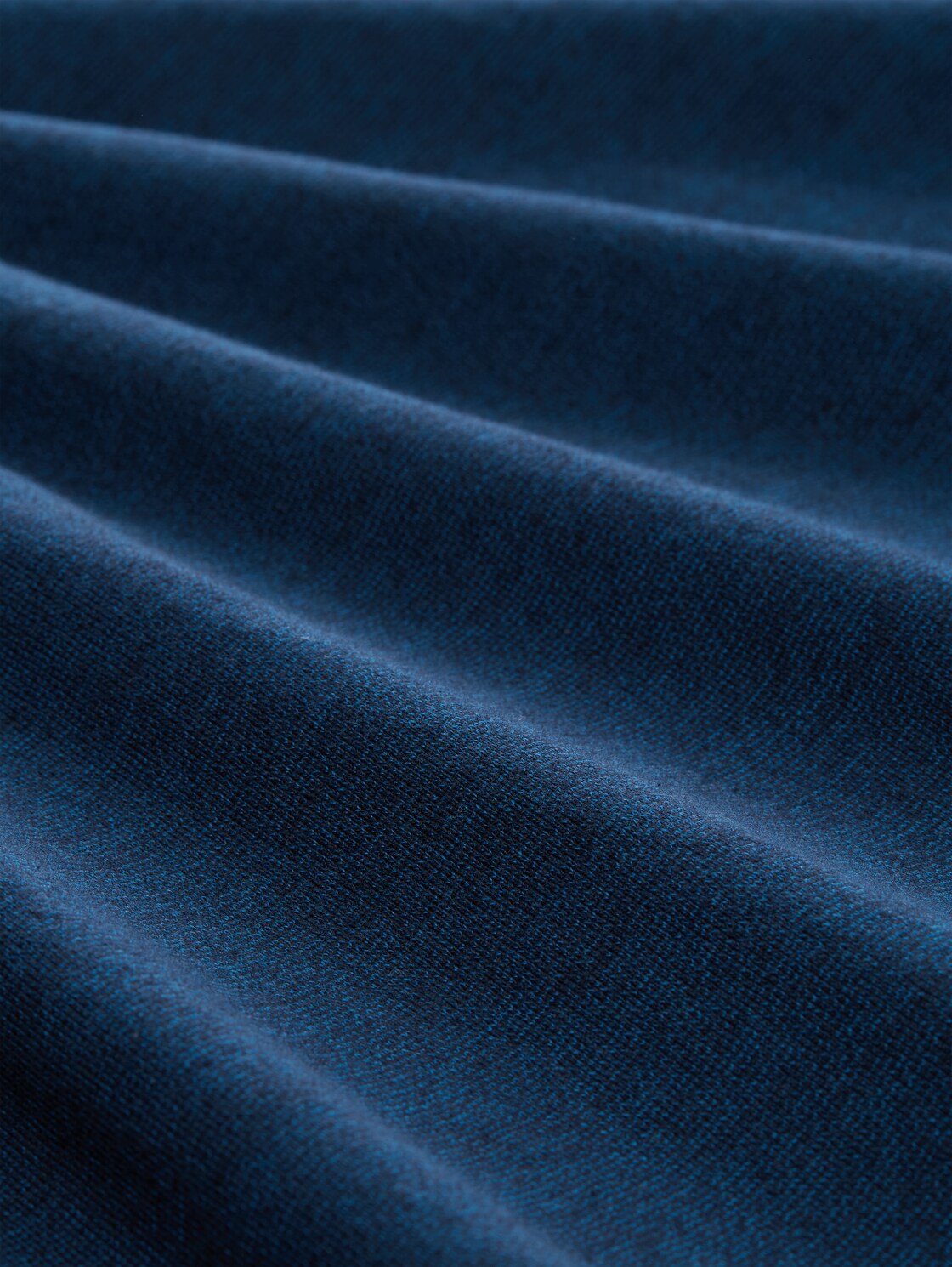 T-Shirt mit Logo-Print - navy blue petrol injected - Material-Ansicht