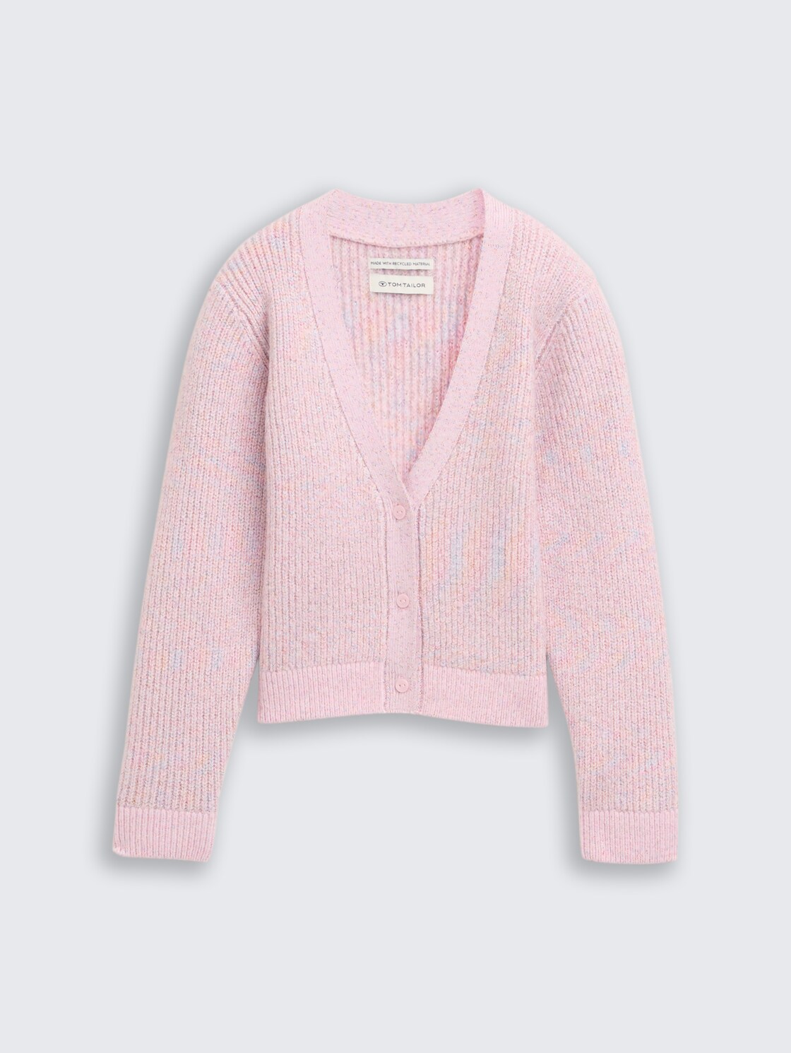 Cardigan mit leichten Ballonärmeln - Peachskin