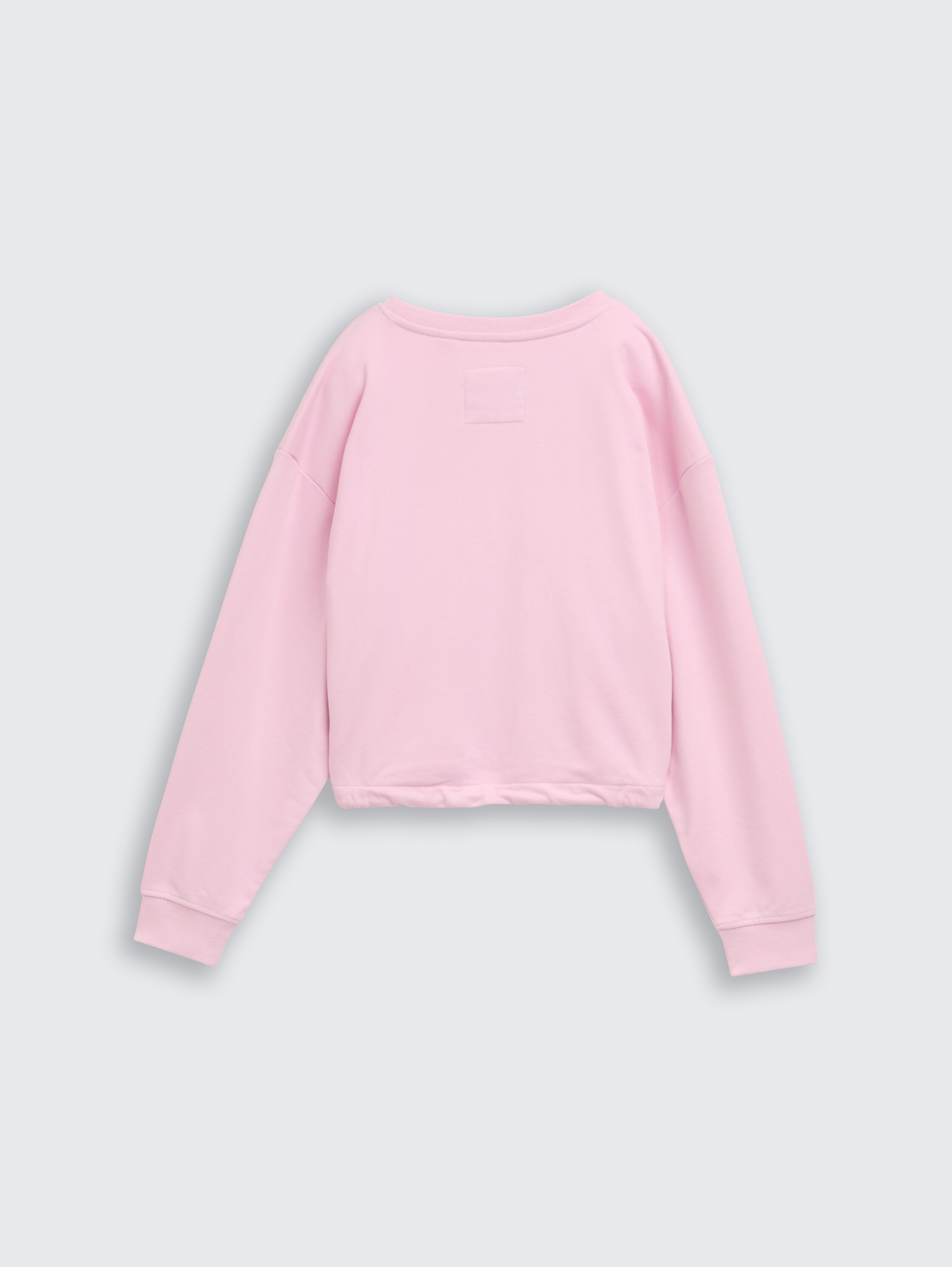 Sweat-shirt croisé avec imprimé - cold pink