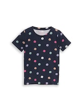 Niet geselecteerd, T-shirt met patroon door , blauw