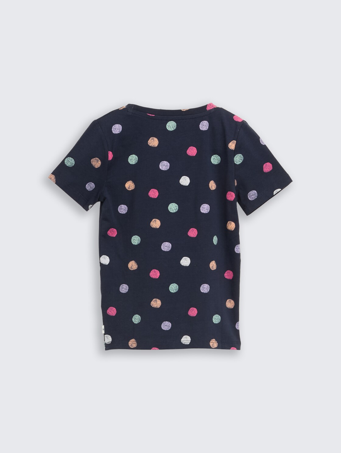 T-Shirt mit Muster - dark blue multicolor dot