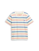 Sélectionné, T-shirt à rayures par Tom Tailor, blanc