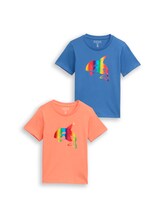 Sélectionné, Lot de 2 t-shirts par Tom Tailor, bleu