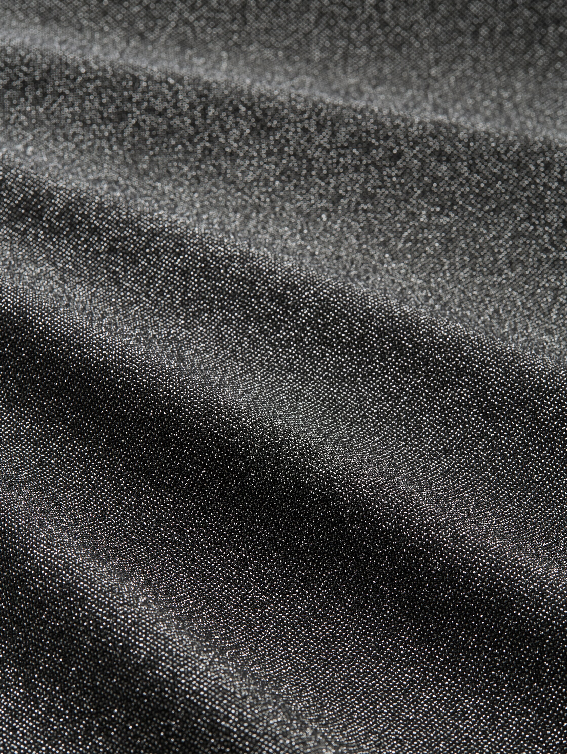 Glitter T-shirt with batwing sleeves - black_glitter - 