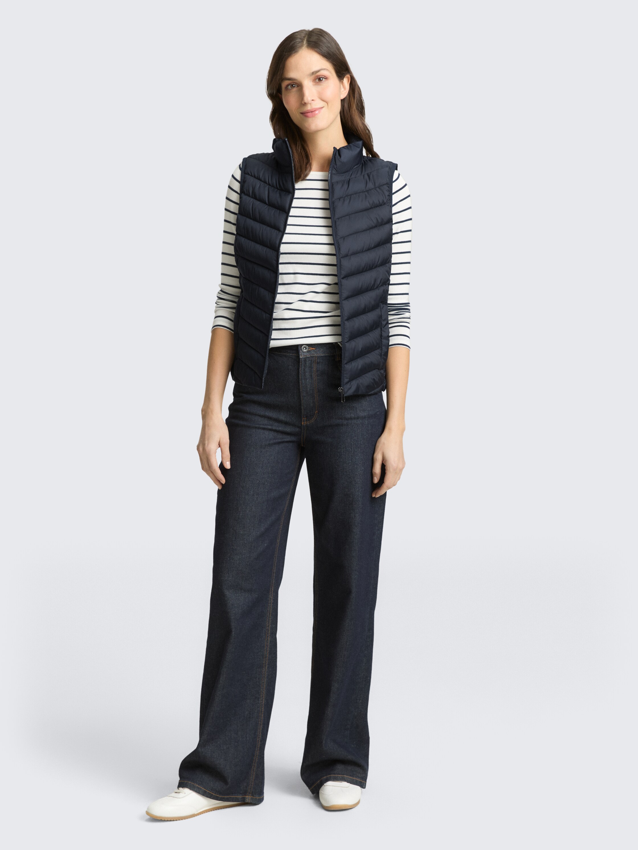 Lightweight Steppweste aus wasserabweisendem Material - sky_captain_blue_1 - 