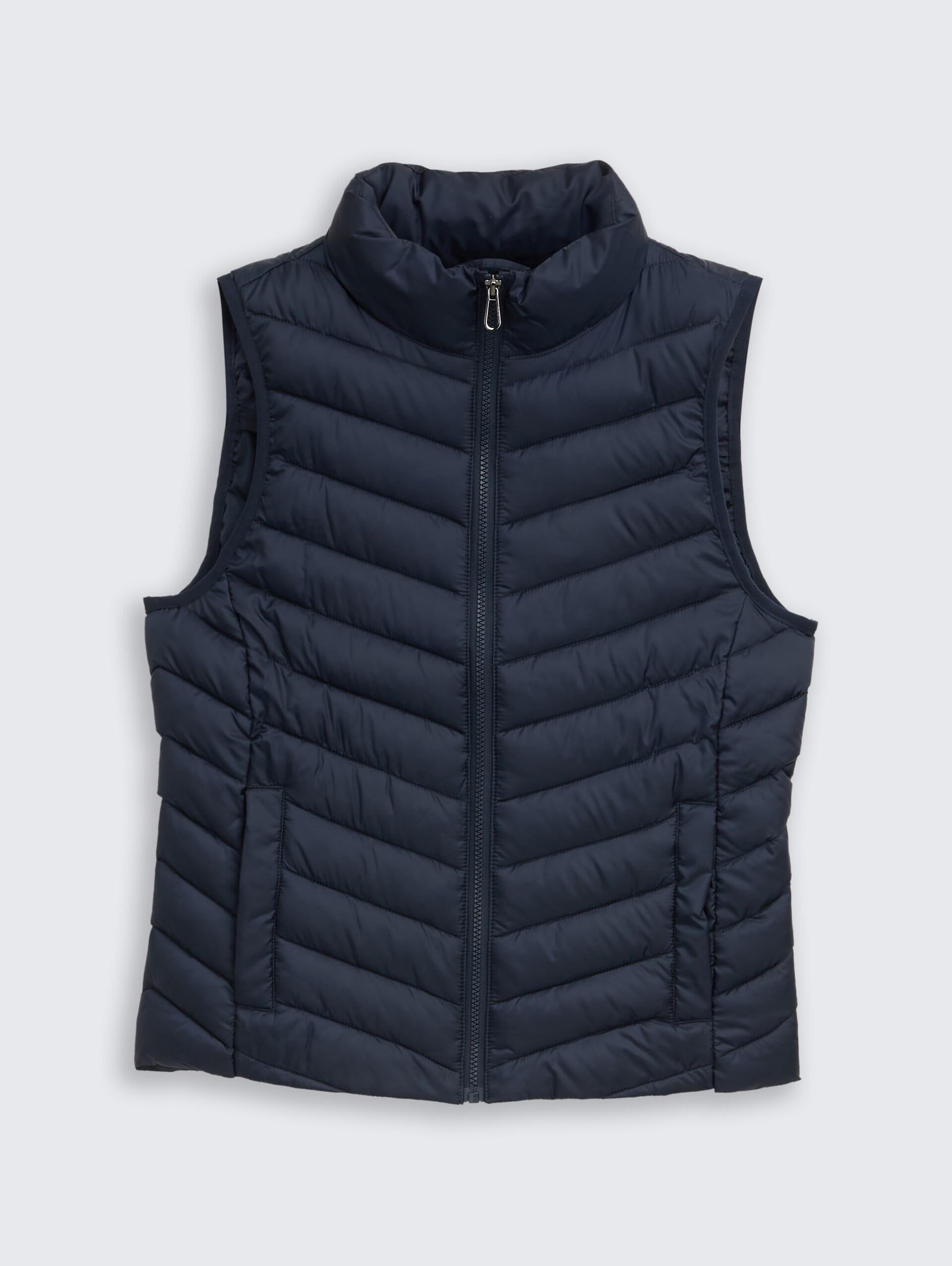Lightweight Steppweste aus wasserabweisendem Material - sky captain blue - Vorder-Produkt-Ansicht