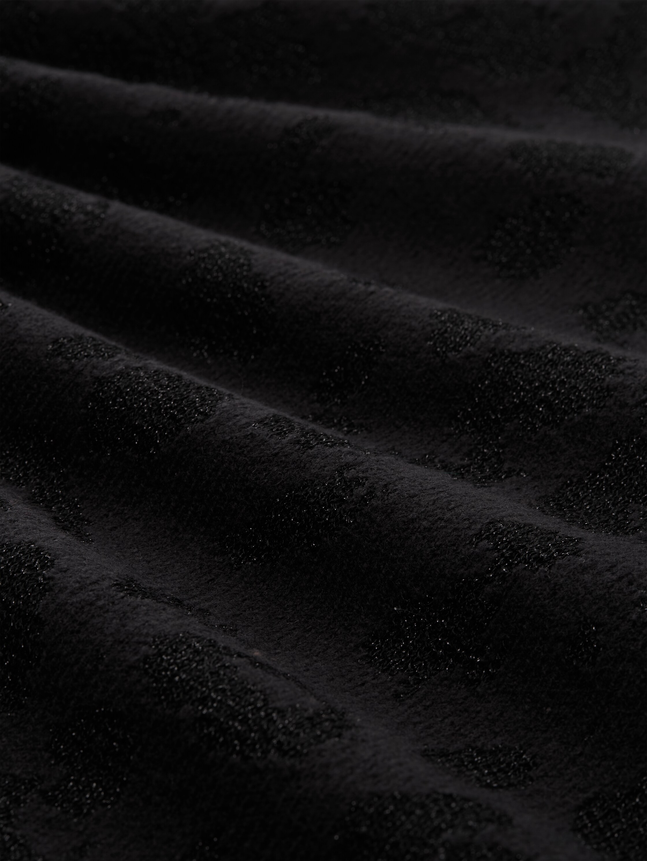 Plus Size - Knitted jumper with glitter effect - black_lurex_knit - 