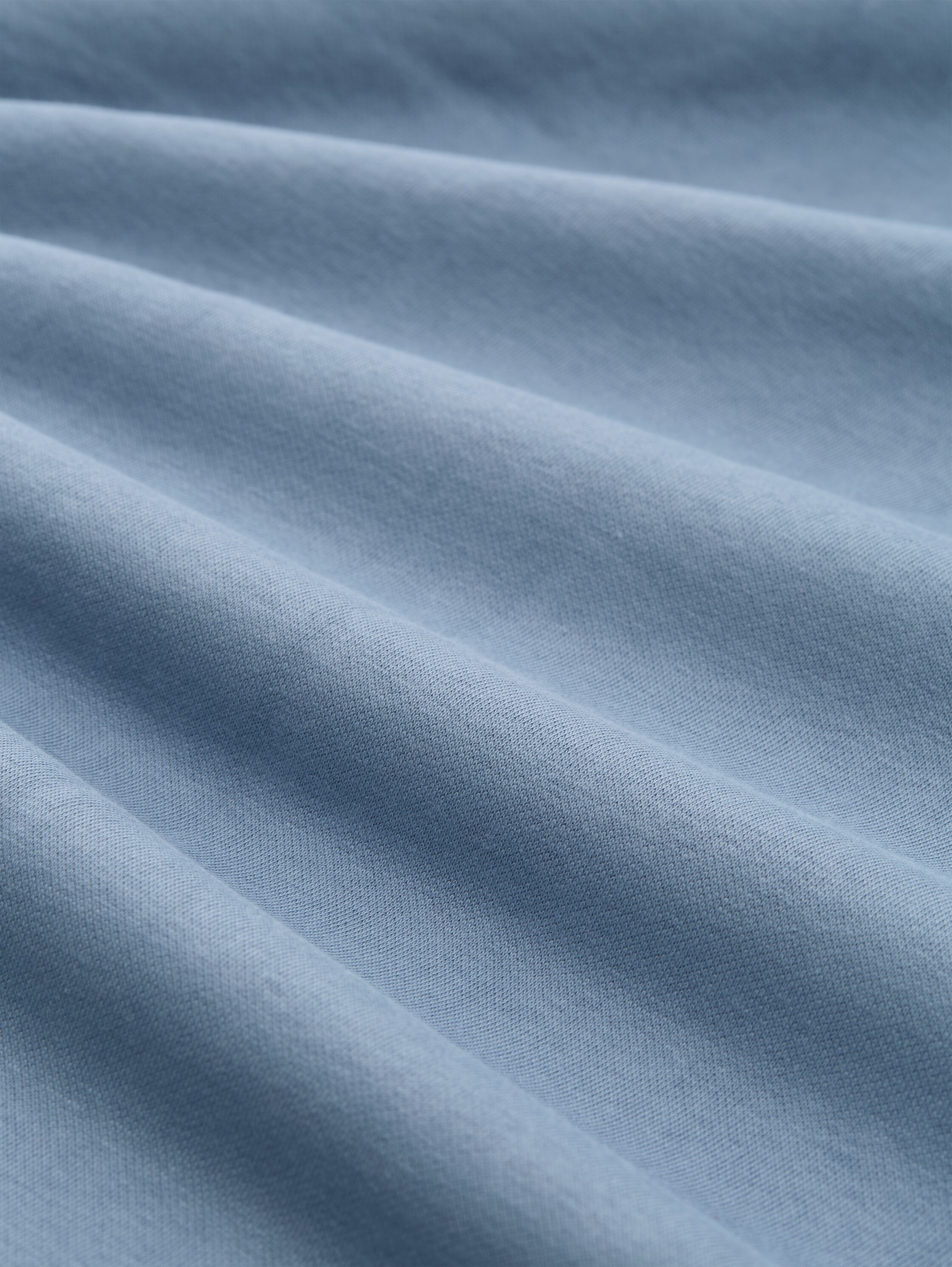 Plus Size - Sweatshirt met logoprint - faded_denim_blue - 