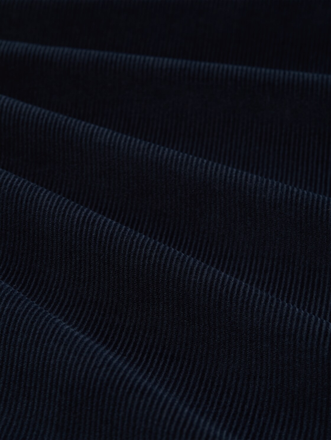 Plus Size - Regular Fit Cordhose - sky captain blue - Material-Ansicht