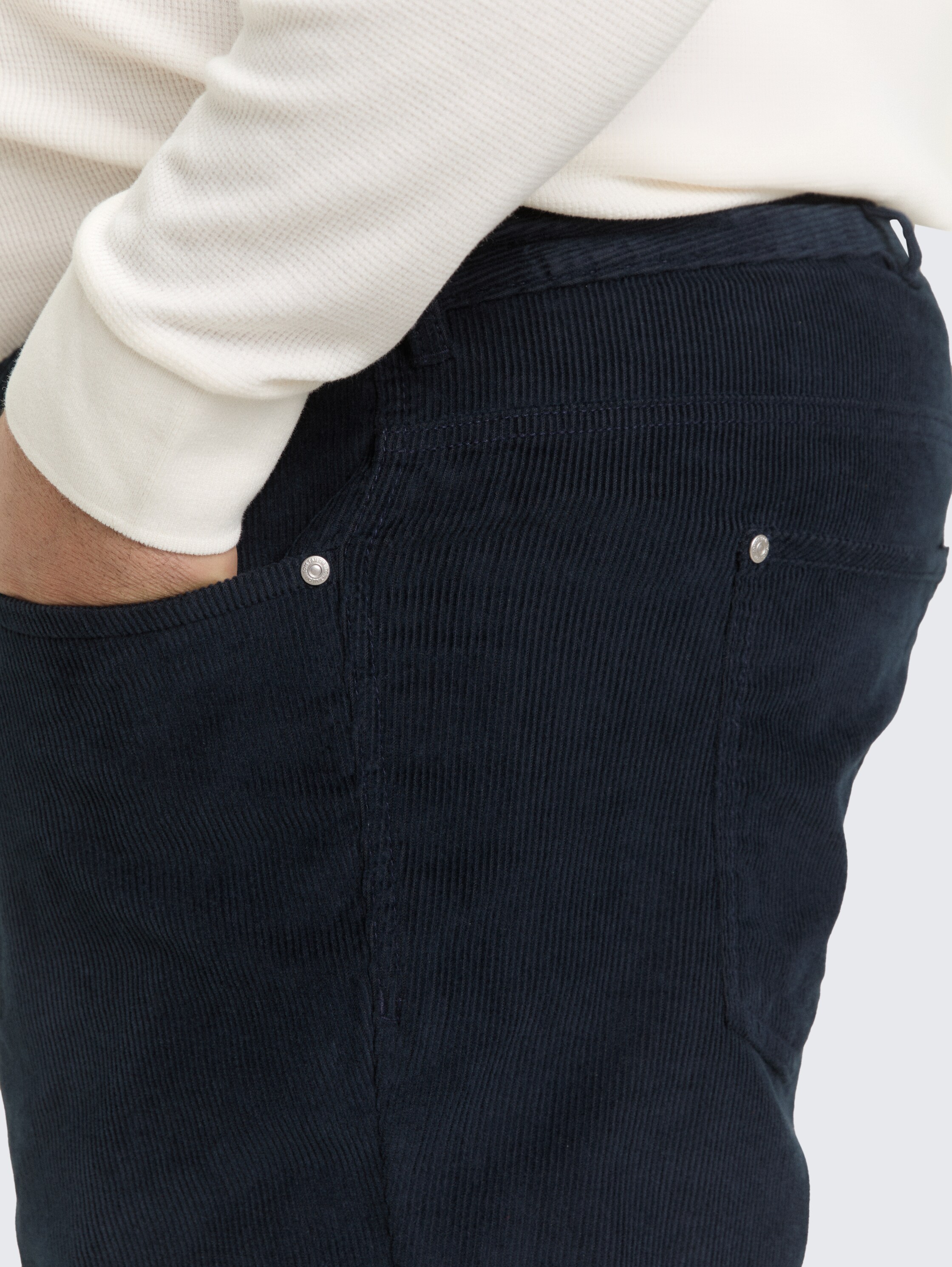 Plus Size - Regular Fit Cordhose - sky_captain_blue_1 - 