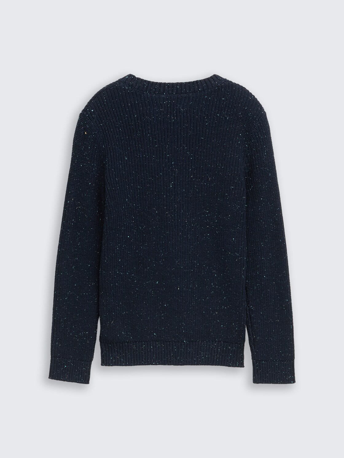 Strickpullover aus Noppengarn - sky captain blue