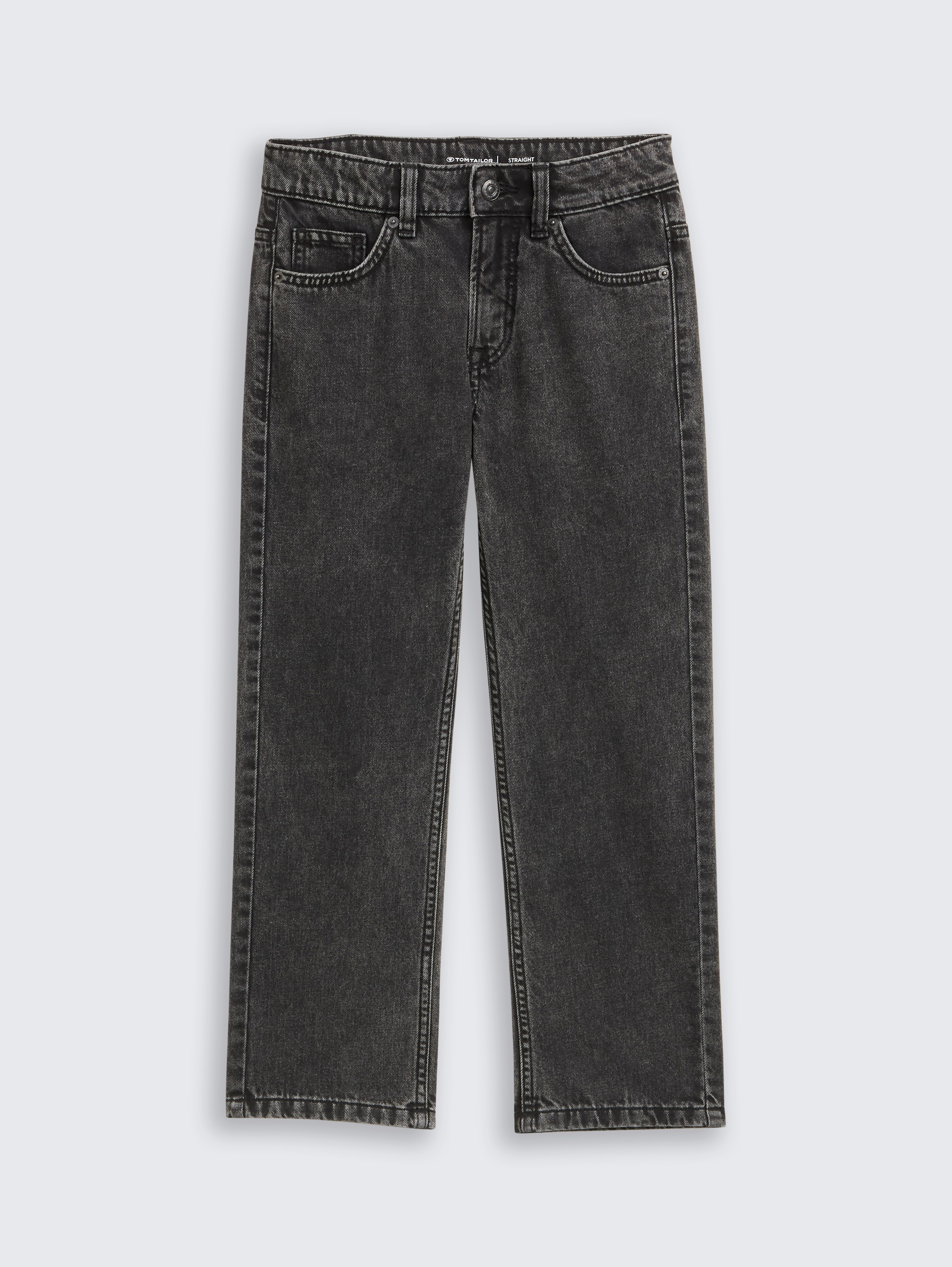 Straight Jeans von Teen Boys, stone grey denim