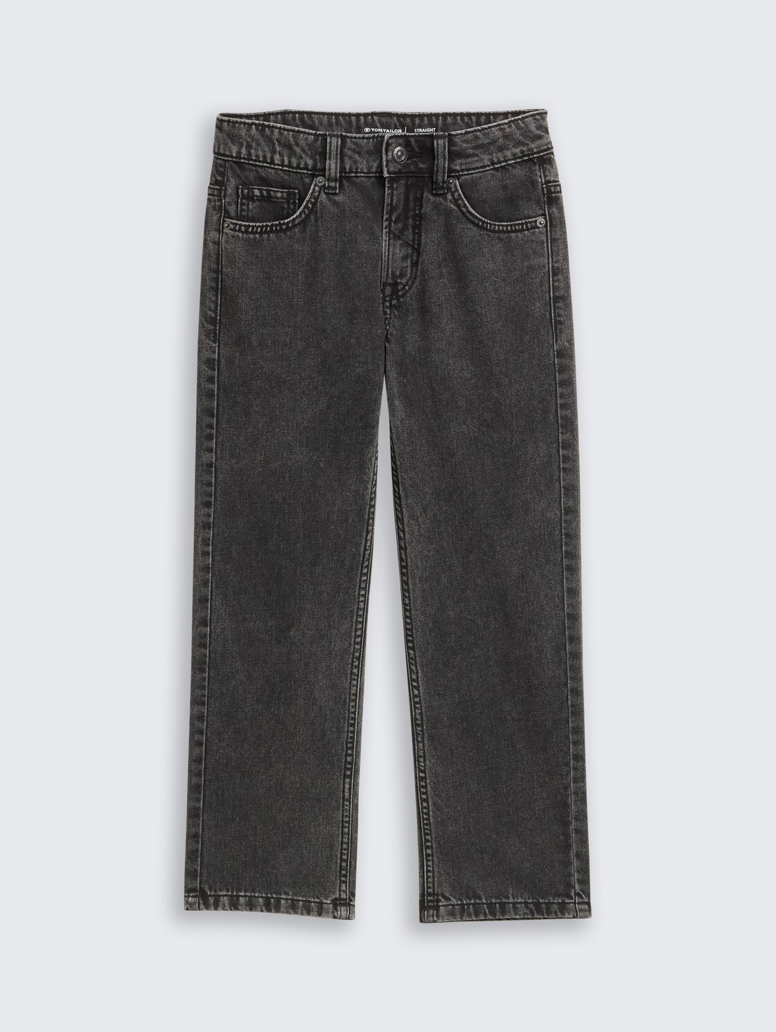 Straight Jeans - stone grey denim - Vorder-Produkt-Ansicht